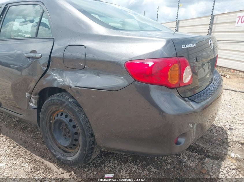 2010 Toyota Corolla VIN JTDBU4EE1AJ082759 IAAI salvage auction — REAR END, Salvage (Alabama), sold $25 on 2026-07-21 (photo 6)