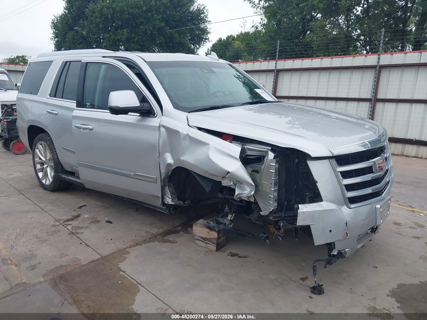 2019 Cadillac Escalade VIN 1GYS3CKJ6KR109496 IAAI salvage auction — RIGHT SIDE, Salvage Title, sold $9,525 on 2026-07-21 (photo 1)