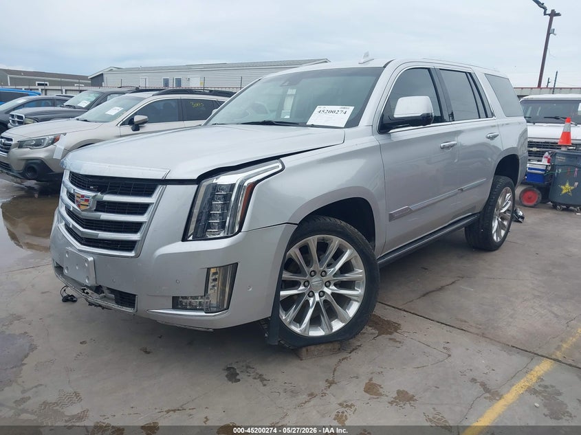 2019 Cadillac Escalade VIN 1GYS3CKJ6KR109496 IAAI salvage auction — RIGHT SIDE, Salvage Title, sold $9,525 on 2026-07-21 (photo 2)