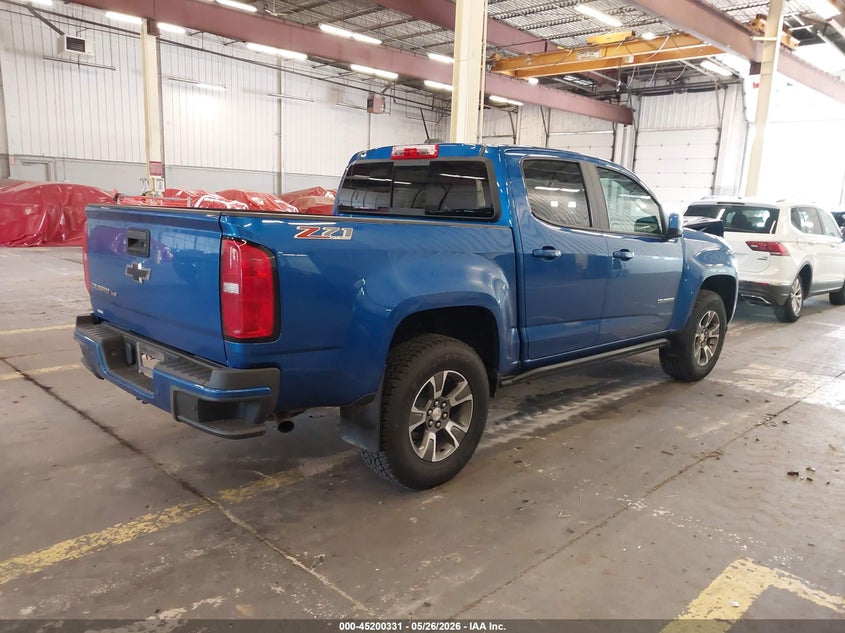 2020 Chevrolet Colorado VIN 1GCGTDEN7L1187754 IAAI salvage auction — FRONT END, Salvage (Oregon), sold $8,500 on 2026-07-30 (photo 4)