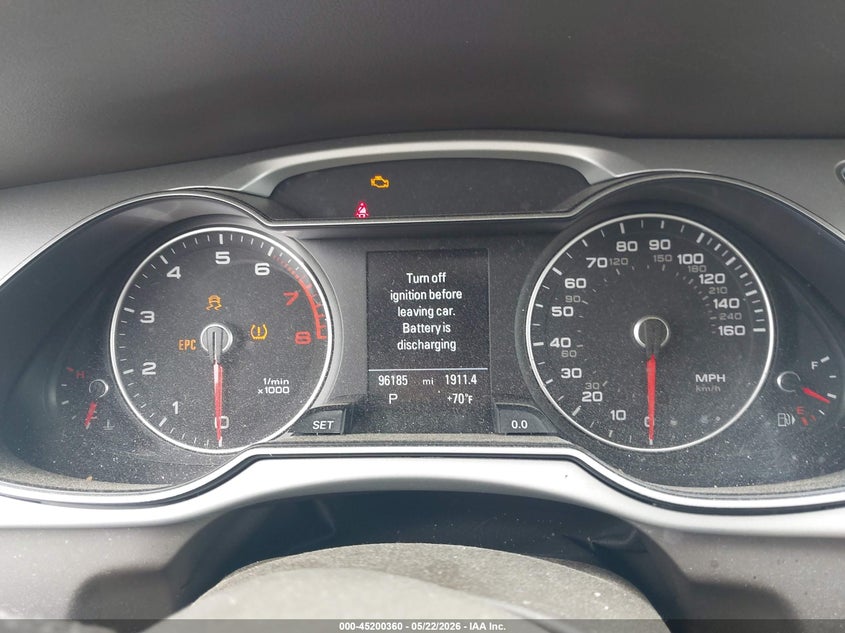 2016 Audi Allroad VIN WA1UFAFL2GA007344 IAAI salvage auction — FRONT END, Salvage (Pennsylvania), sold $1,400 on 2026-07-28 (photo 7)
