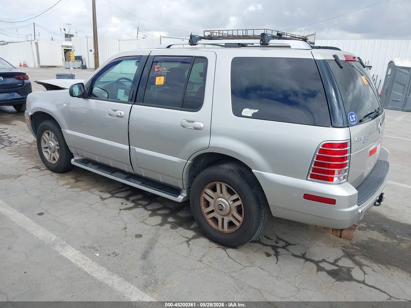 2004 Mercury Mountaineer VIN 4M2DU86W34ZJ45691 IAAI salvage auction — FRONT END, Salvage (California), sold $450 on 2026-07-08 (photo 3)
