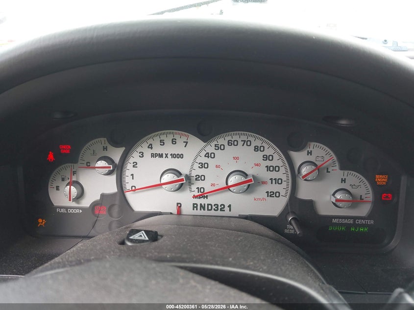 2004 Mercury Mountaineer VIN 4M2DU86W34ZJ45691 IAAI salvage auction — FRONT END, Salvage (California), sold $450 on 2026-07-08 (photo 7)