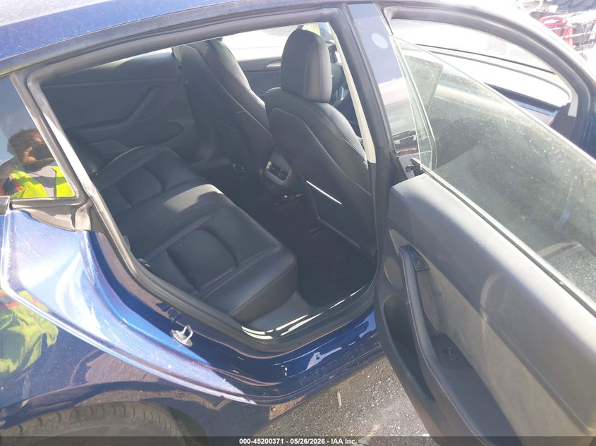 2023 Tesla Model 3 VIN 5YJ3E1EA1PF436342 IAAI salvage auction — FRONT END, Certificate Of Destruction (Florida), sold $7,600 on 2026-07-16 (photo 8)