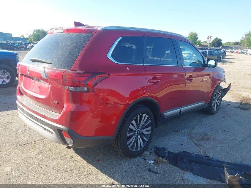 2020 Mitsubishi Outlander VIN JA4AD3A34LZ017607 IAAI salvage auction — FRONT END, Junk Bill Of Sale Mv2459 (Wisconsin), sold $3,475 on 2026-07-09 (photo 4)