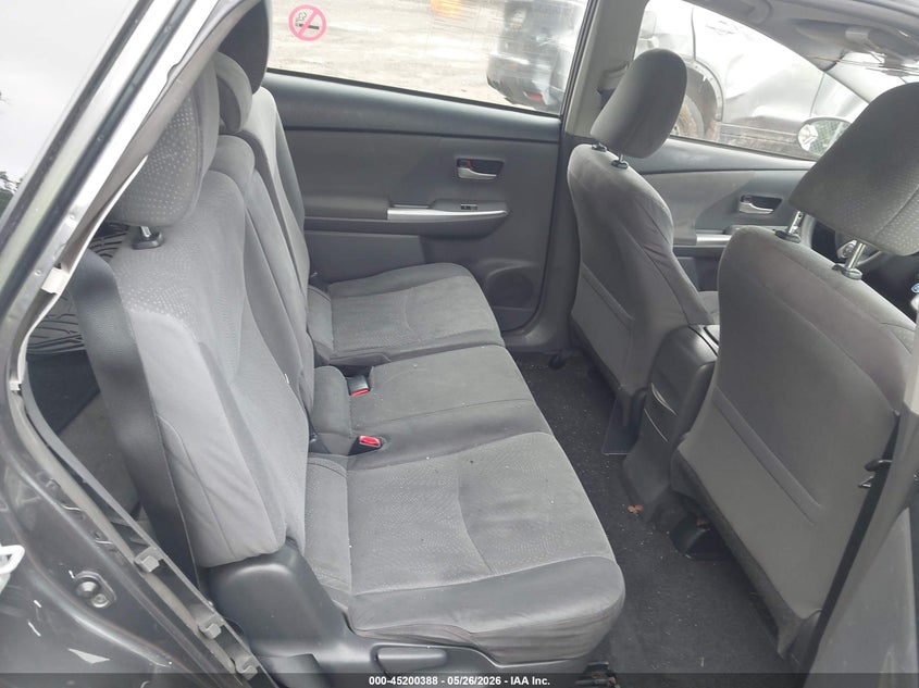 2014 Toyota Prius v VIN JTDZN3EU7E3328933 IAAI salvage auction — LEFT FRONT, Salvage - Greater Than 75% (Maryland), sold $775 on 2026-07-09 (photo 8)