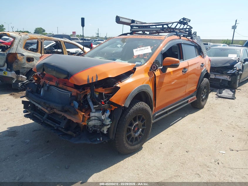 2019 Subaru Xv VIN JF2GTANC1KH397965 IAAI salvage auction — FRONT & REAR, Salvage Title, sold $2,500 on 2026-08-02 (photo 2)