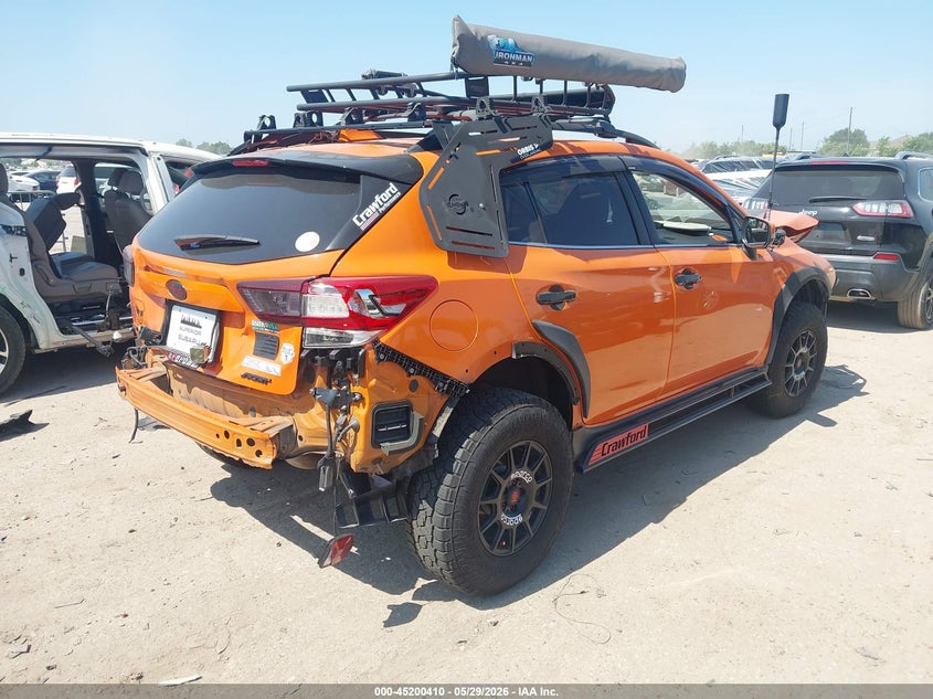 2019 Subaru Xv VIN JF2GTANC1KH397965 IAAI salvage auction — FRONT & REAR, Salvage Title, sold $2,500 on 2026-08-02 (photo 4)