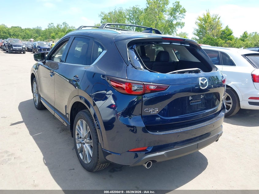 2025 Mazda Cx-5 VIN JM3KFBEM4S0777290 IAAI salvage auction — HAIL, Salvage Title, sold $15,750 on 2026-07-28 (photo 3)