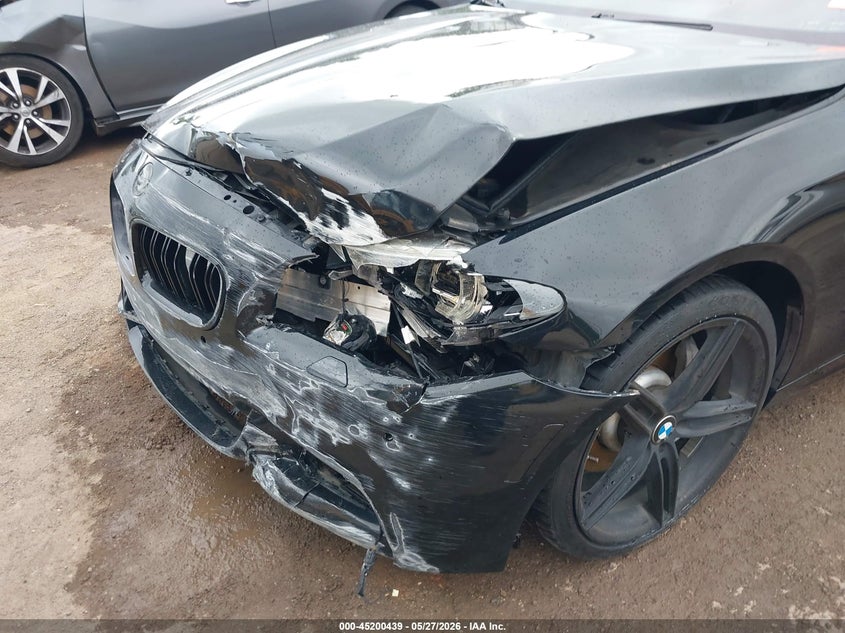 2015 BMW 5er VIN WBA5B1C59FG128411 IAAI salvage auction — ENGINE DAMAGE, Clear (Oklahoma), sold $2,250 on 2026-07-05 (photo 6)