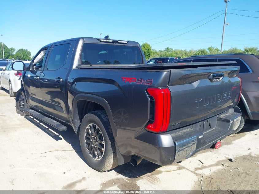 2025 Toyota Tundra VIN 5TFLA5DB5SX251318 IAAI salvage auction — LEFT FRONT, Salvage Title, sold $22,850 on 2026-07-07 (photo 3)