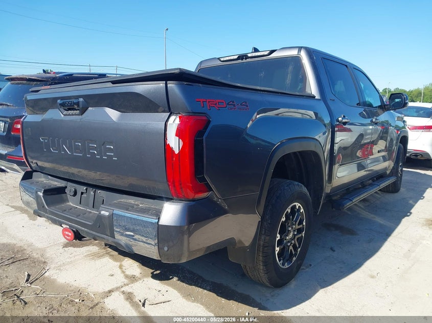 2025 Toyota Tundra VIN 5TFLA5DB5SX251318 IAAI salvage auction — LEFT FRONT, Salvage Title, sold $22,850 on 2026-07-07 (photo 4)