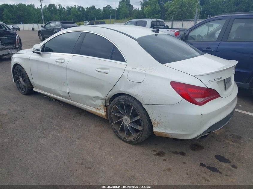 2014 Mercedes-benz Cla-klasse VIN WDDSJ4EB7EN116903 IAAI salvage auction — REPOSSESSION, Salvage Title, sold $500 on 2026-07-09 (photo 3)