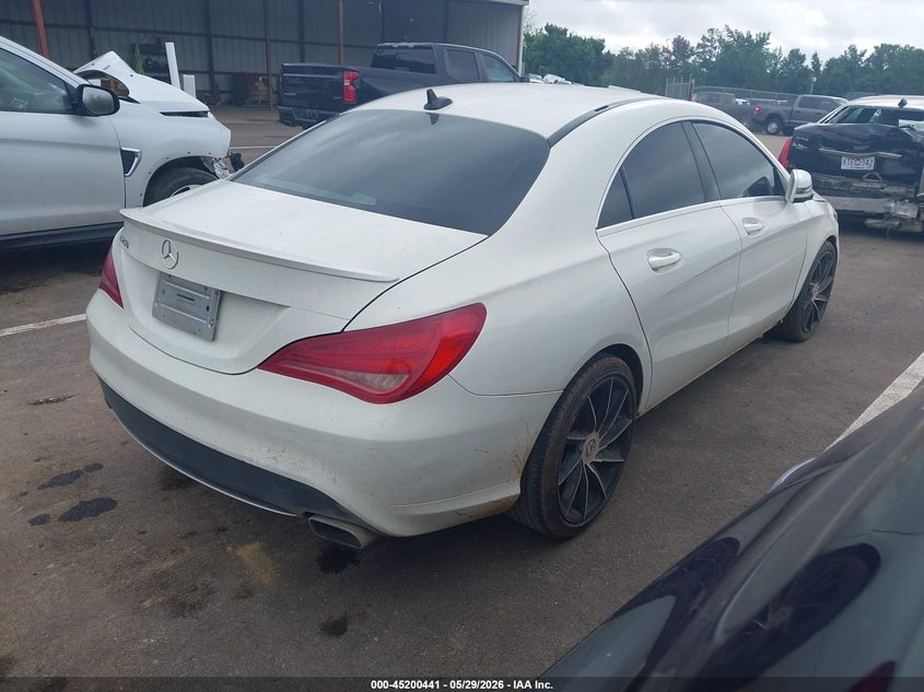 2014 Mercedes-benz Cla-klasse VIN WDDSJ4EB7EN116903 IAAI salvage auction — REPOSSESSION, Salvage Title, sold $500 on 2026-07-09 (photo 4)