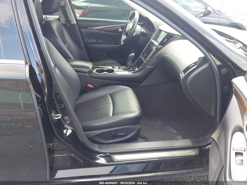 2019 Infiniti Q50 VIN JN1EV7AP7KM515829 IAAI salvage auction — UNKNOWN, Clear (Oklahoma), sold $3,150 on 2026-07-07 (photo 5)