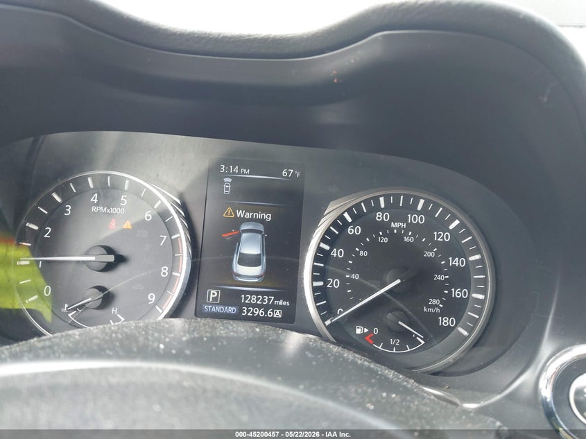 2019 Infiniti Q50 VIN JN1EV7AP7KM515829 IAAI salvage auction — UNKNOWN, Clear (Oklahoma), sold $3,150 on 2026-07-07 (photo 7)