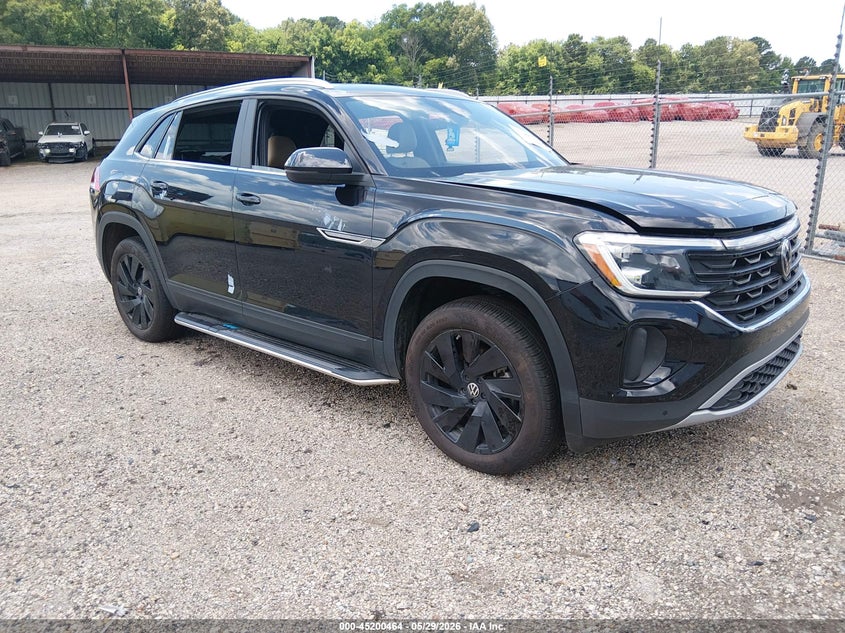 2025 Volkswagen Atlas cross sport VIN 1V2JE2CA9SC207556 IAAI salvage auction — VANDALISM, Salvage Title, sold $11,850 on 2026-07-20 (photo 1)