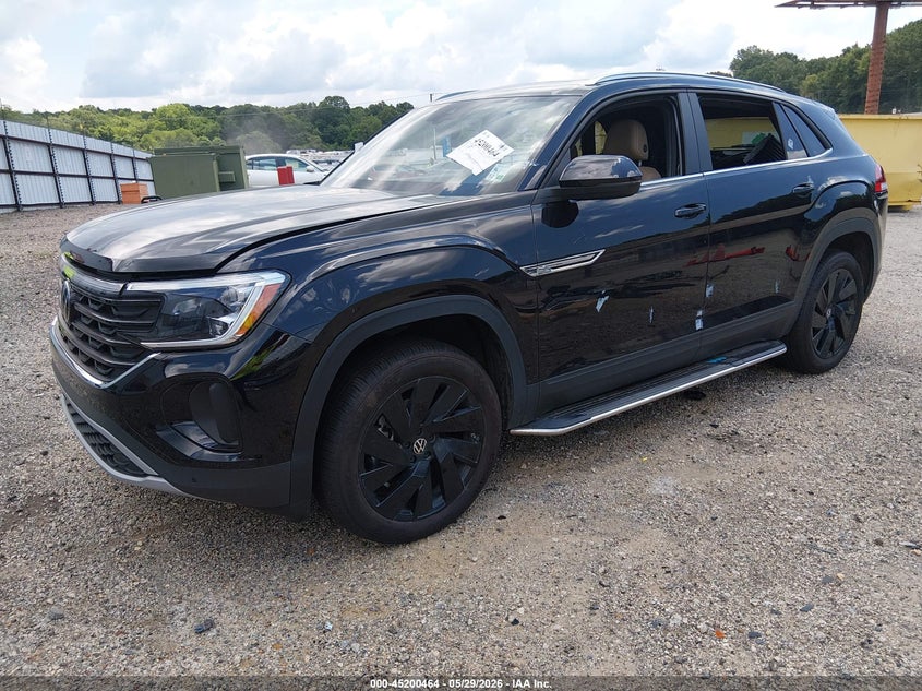 2025 Volkswagen Atlas cross sport VIN 1V2JE2CA9SC207556 IAAI salvage auction — VANDALISM, Salvage Title, sold $11,850 on 2026-07-20 (photo 2)