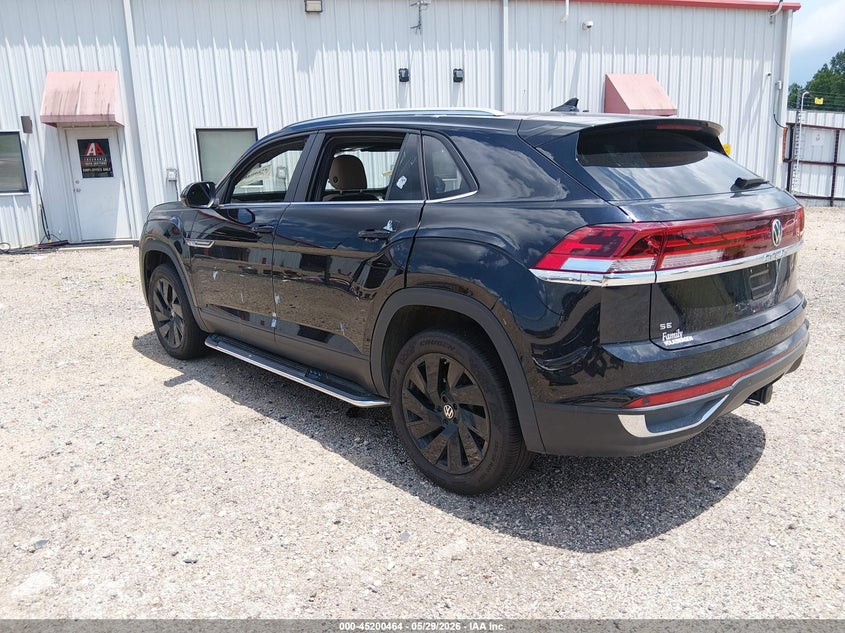 2025 Volkswagen Atlas cross sport VIN 1V2JE2CA9SC207556 IAAI salvage auction — VANDALISM, Salvage Title, sold $11,850 on 2026-07-20 (photo 3)