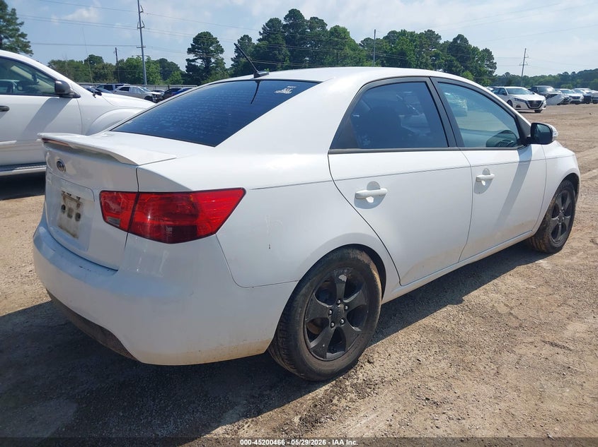 2010 Kia Forte VIN KNAFU4A23A5312434 IAAI salvage auction — REAR END, Nrc Lienholder Repossession Paperwork (Texas), sold $425 on 2026-07-16 (photo 4)