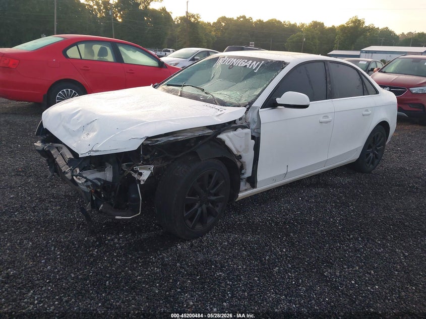 2010 Audi A4 VIN WAUEFAFL1AN010890 IAAI salvage auction — FRONT END, Salvage (South Carolina), sold $600 on 2026-07-07 (photo 2)