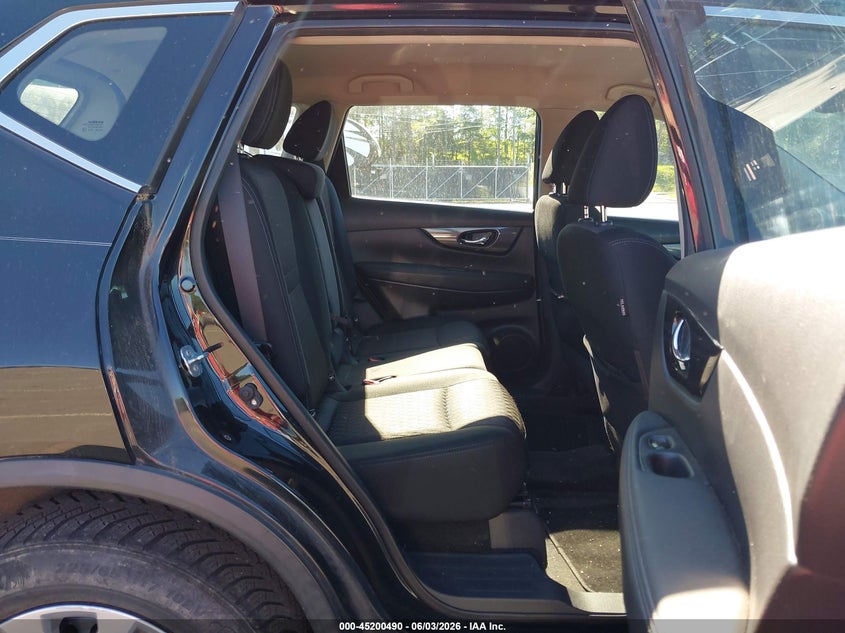 2017 Nissan Rogue VIN KNMAT2MV5HP529752 IAAI salvage auction — RIGHT FRONT, Mv-907A (New York), sold $1,500 on 2026-07-16 (photo 8)