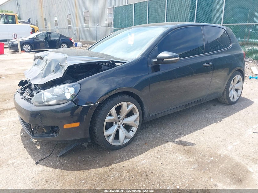 2012 Volkswagen Golf VIN WVWMM7AJ6CW355102 IAAI salvage auction — FRONT END, Salvage Title, sold $325 on 2026-07-07 (photo 2)