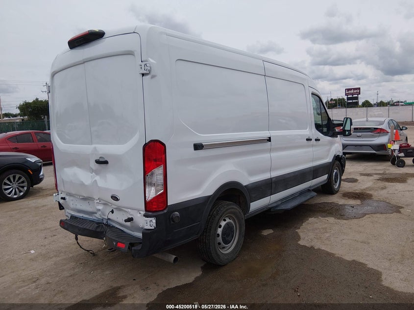 2023 Ford Transit VIN 1FTBR1C89PKB56445 IAAI salvage auction — REAR END, Salvage (Kansas), sold $8,600 on 2026-09-04 (photo 4)