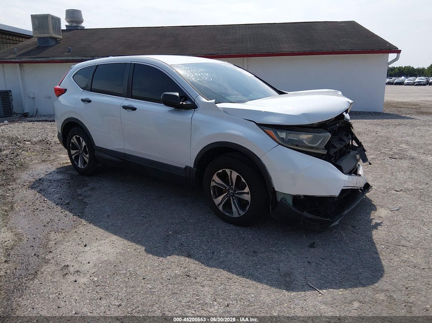2019 Honda Cr-v VIN 2HKRW5H37KH413251 IAAI salvage auction — FRONT & REAR, Rebuildable (Florida), sold $3,450 on 2026-07-18 (photo 1)