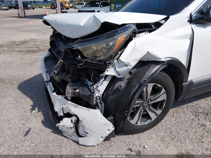 2019 Honda Cr-v VIN 2HKRW5H37KH413251 IAAI salvage auction — FRONT & REAR, Rebuildable (Florida), sold $3,450 on 2026-07-18 (photo 6)