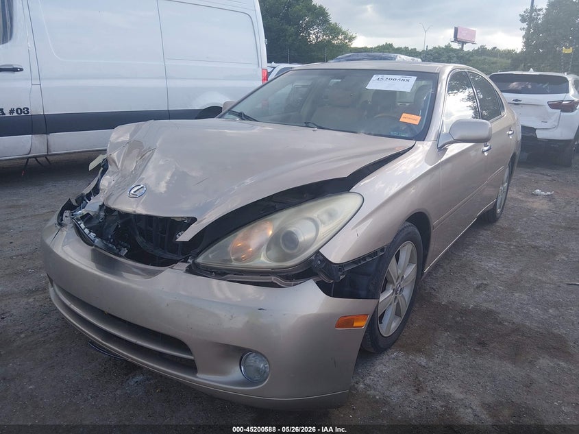 2005 Lexus Es 330 VIN JTHBA30G155074234 IAAI salvage auction — FRONT END, Clear (Oklahoma), sold $450 on 2026-07-29 (photo 2)