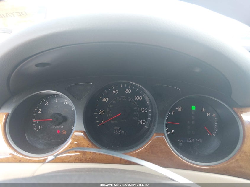 2005 Lexus Es 330 VIN JTHBA30G155074234 IAAI salvage auction — FRONT END, Clear (Oklahoma), sold $450 on 2026-07-29 (photo 7)