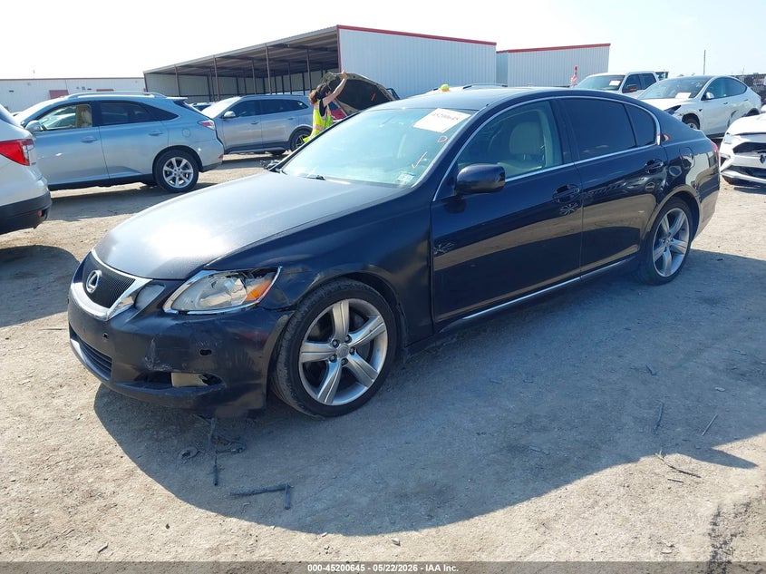 2006 Lexus Gs VIN JTHBN96SX65015610 IAAI salvage auction — FRONT END, Original (Texas), sold $875 on 2026-07-21 (photo 2)