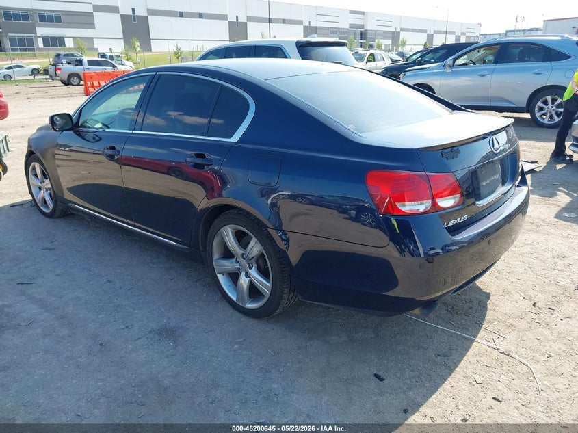 2006 Lexus Gs VIN JTHBN96SX65015610 IAAI salvage auction — FRONT END, Original (Texas), sold $875 on 2026-07-21 (photo 3)