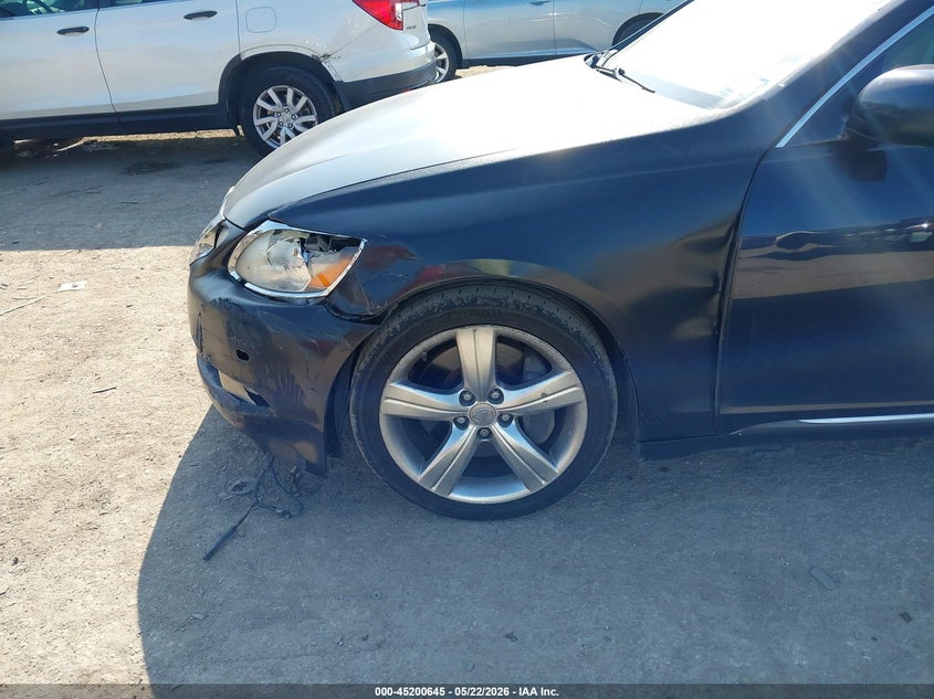 2006 Lexus Gs VIN JTHBN96SX65015610 IAAI salvage auction — FRONT END, Original (Texas), sold $875 on 2026-07-21 (photo 6)