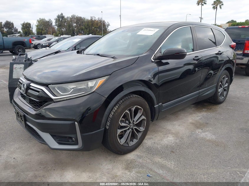2020 Honda Cr-v VIN 5J6RW1H80LA009831 IAAI salvage auction — RIGHT REAR, Salvage (California), sold $10,450 on 2026-07-09 (photo 2)