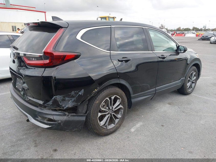 2020 Honda Cr-v VIN 5J6RW1H80LA009831 IAAI salvage auction — RIGHT REAR, Salvage (California), sold $10,450 on 2026-07-09 (photo 4)