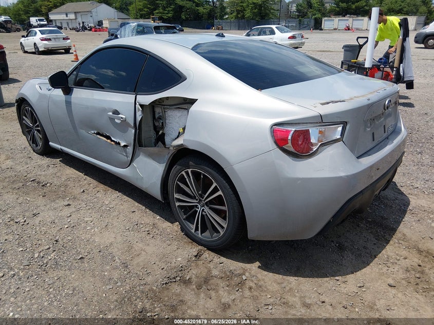 2013 Scion Fr-s VIN JF1ZNAA19D2732990 IAAI salvage auction — LEFT SIDE, Salvage (New Jersey), sold $1,700 on 2026-07-28 (photo 3)