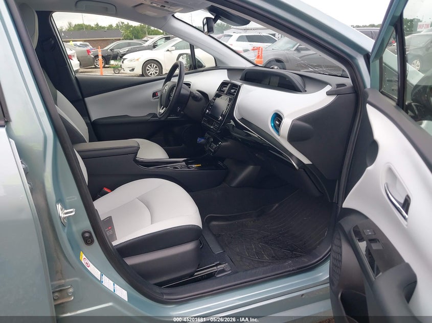 2020 Toyota Prius VIN JTDL9RFU3L3019159 IAAI salvage auction — HAIL, Salvage Title, sold $13,550 on 2026-07-06 (photo 5)