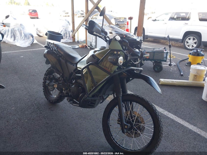 2024 Kawasaki VIN ML5KLEH19RDA32264 IAAI salvage auction — LEFT SIDE, Salvage (Oregon), sold $3,050 on 2026-07-08 (photo 1)