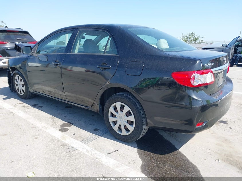 2011 Toyota Corolla VIN JTDBU4EE0B9150178 IAAI salvage auction — FRONT & REAR, Salvage (California), sold $1,150 on 2026-10-07 (photo 3)