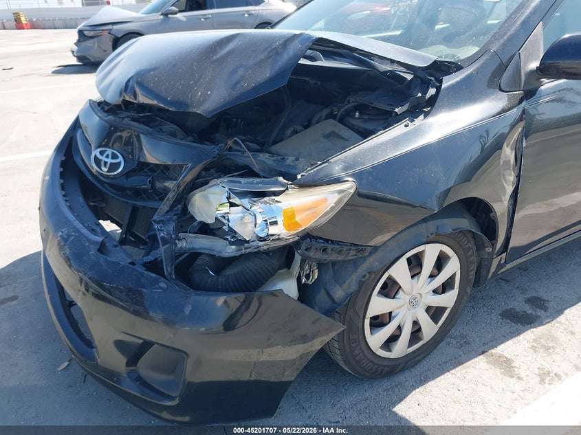2011 Toyota Corolla VIN JTDBU4EE0B9150178 IAAI salvage auction — FRONT & REAR, Salvage (California), sold $1,150 on 2026-10-07 (photo 6)