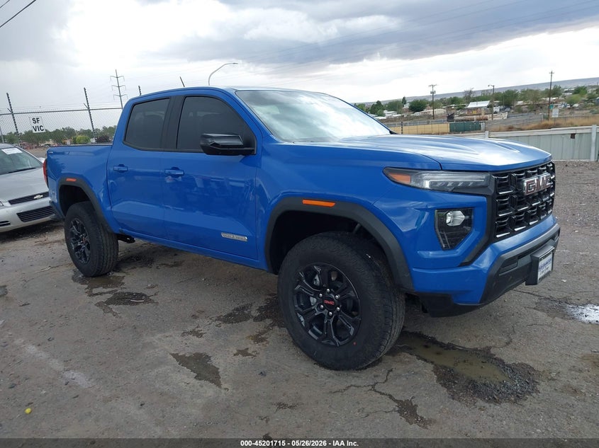 2025 Gmc Canyon VIN 1GTP2BEK3S1242390 IAAI salvage auction — SIDE, Salvage Title, sold $13,600 on 2026-07-10 (photo 1)