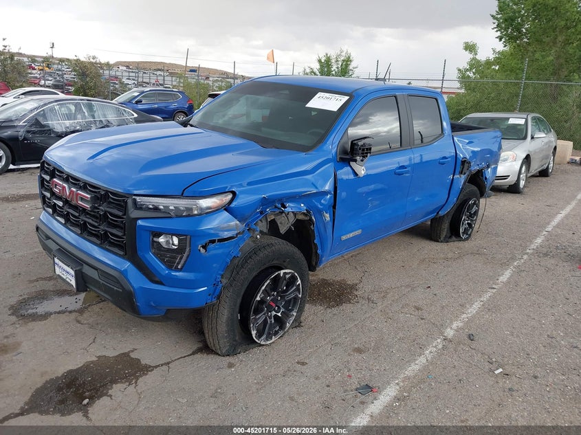2025 Gmc Canyon VIN 1GTP2BEK3S1242390 IAAI salvage auction — SIDE, Salvage Title, sold $13,600 on 2026-07-10 (photo 2)