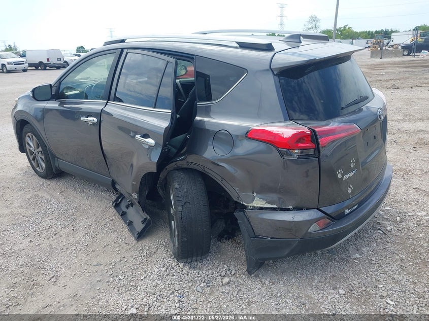2018 Toyota Rav 4 VIN JTMDFREV4JJ204434 IAAI salvage auction — LEFT REAR, Salvage Title, sold $4,750 on 2026-07-14 (photo 3)