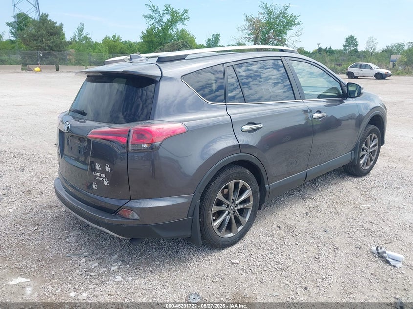 2018 Toyota Rav 4 VIN JTMDFREV4JJ204434 IAAI salvage auction — LEFT REAR, Salvage Title, sold $4,750 on 2026-07-14 (photo 4)