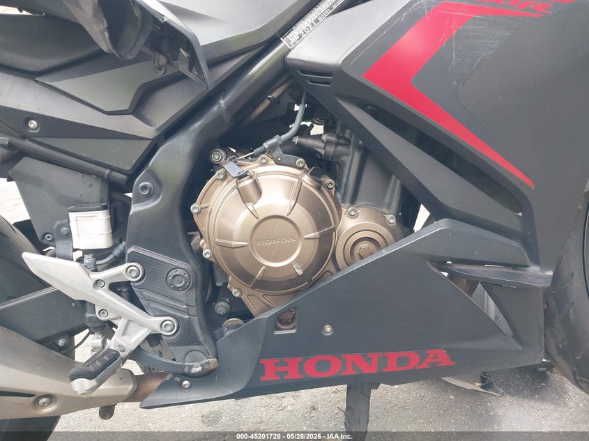 2021 Honda Cbr VIN MLHPC6255M5200296 IAAI salvage auction — FRONT END, Salvage Title, sold $25 on 2026-07-22 (photo 8)