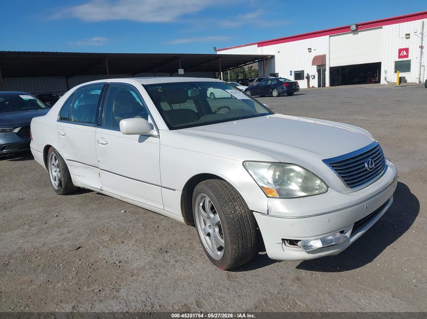 2004 Lexus Ls VIN JTHBN36F940146537 IAAI salvage auction — RIGHT SIDE, Salvage (California), sold $600 on 2026-07-09 (photo 1)