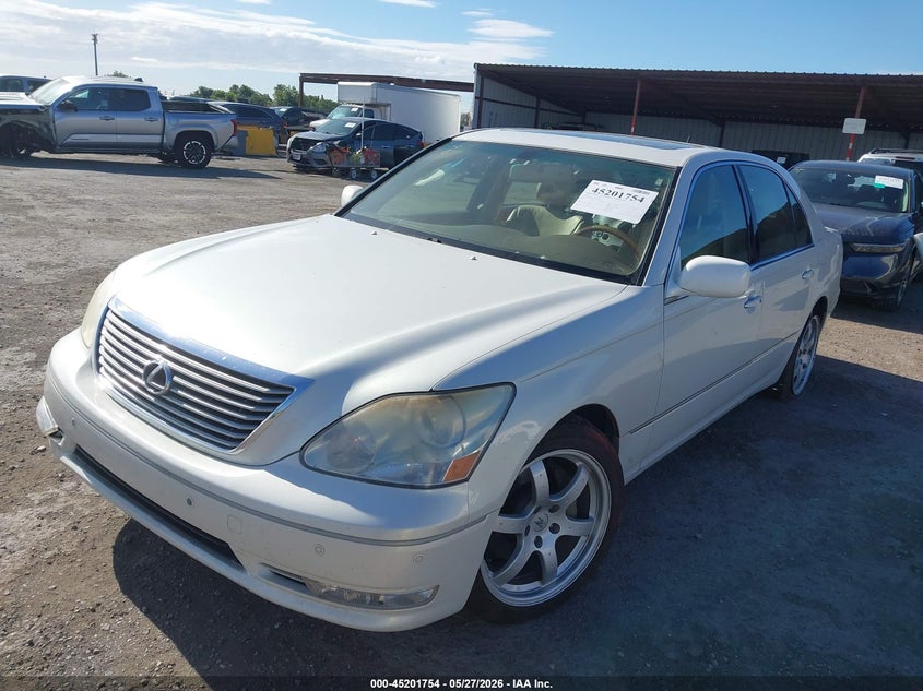 2004 Lexus Ls VIN JTHBN36F940146537 IAAI salvage auction — RIGHT SIDE, Salvage (California), sold $600 on 2026-07-09 (photo 2)