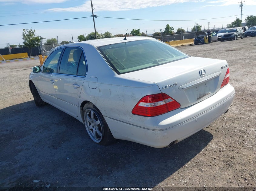 2004 Lexus Ls VIN JTHBN36F940146537 IAAI salvage auction — RIGHT SIDE, Salvage (California), sold $600 on 2026-07-09 (photo 3)